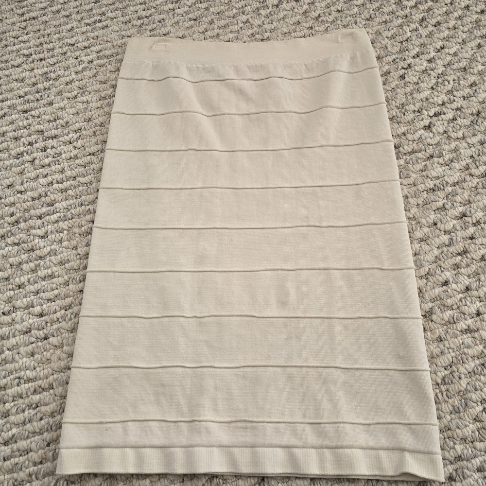 Bebe Bandage Knit Pencil Skirt Small Made in USA